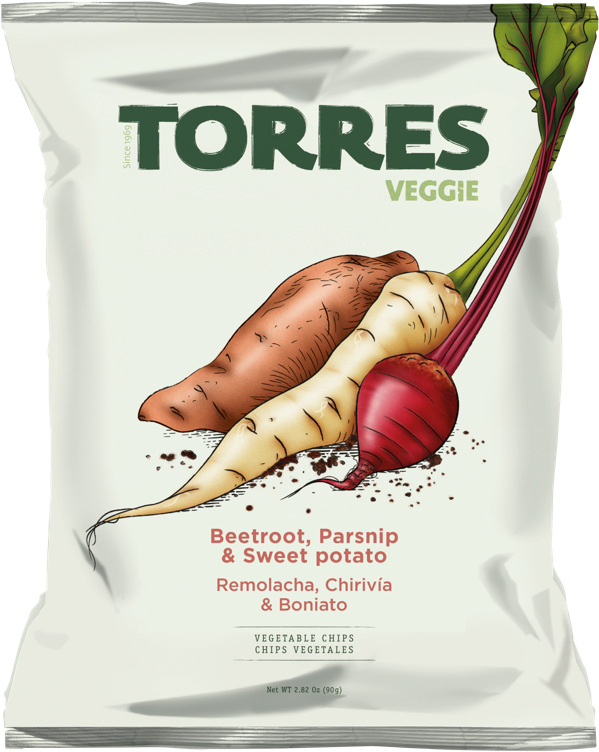 Chips av rotgrønnsaker  90g