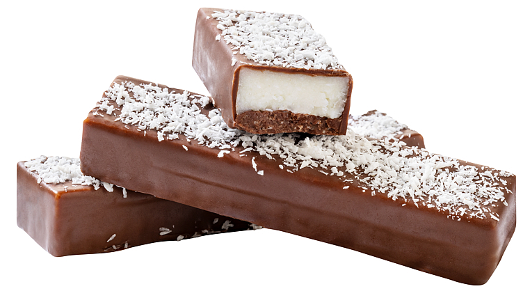 Dessertbar sjokolade/kokos 24x60g  480g