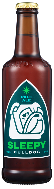 Sleepy bulldog pale ale   4,8%   24x33cl