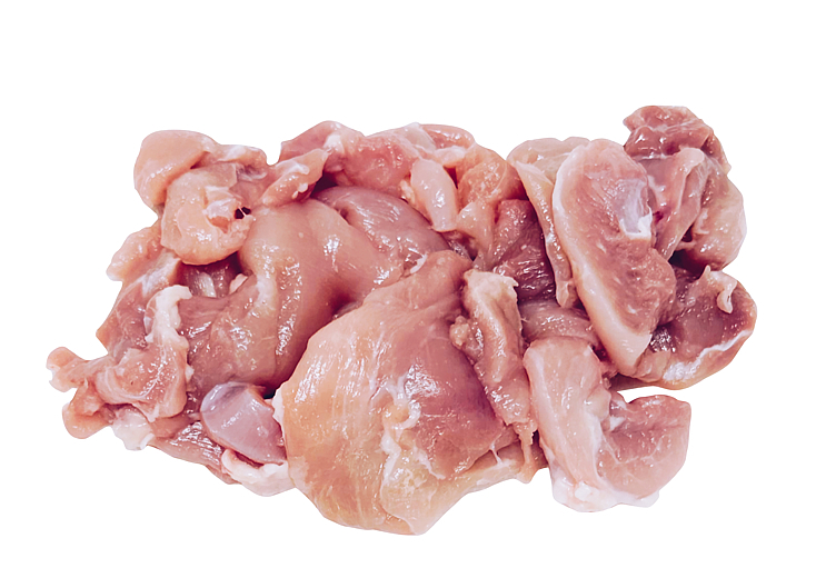 Kylling lårkjøtt strimlet halal  2,5kg