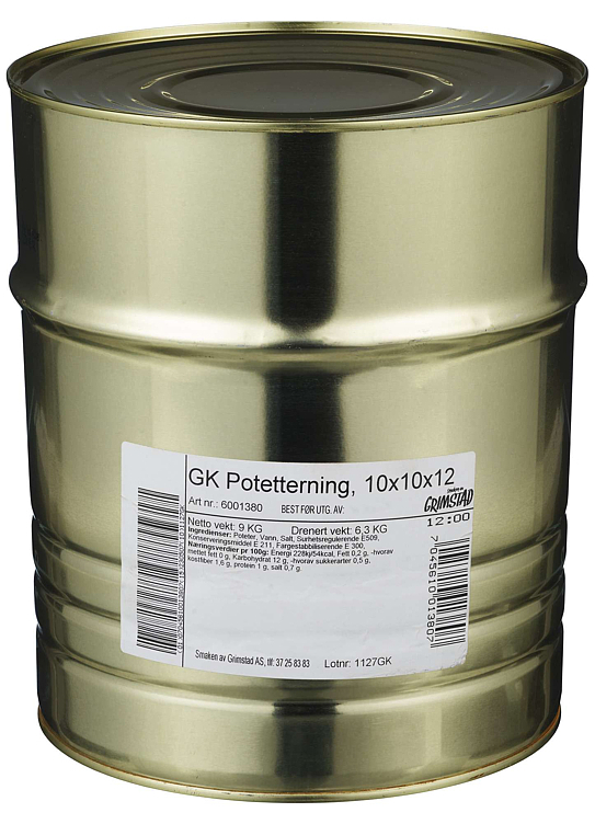 Potetterninger 10x10x12 spann    9l