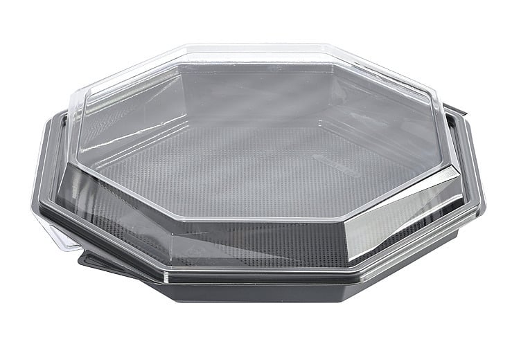Octaview boks 230x230x50mm cc grå  35stk