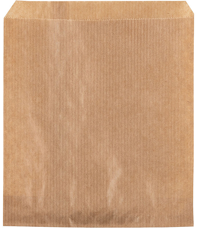 Bakery bag 17x14cm 40g/m2 brown paper  1000pce