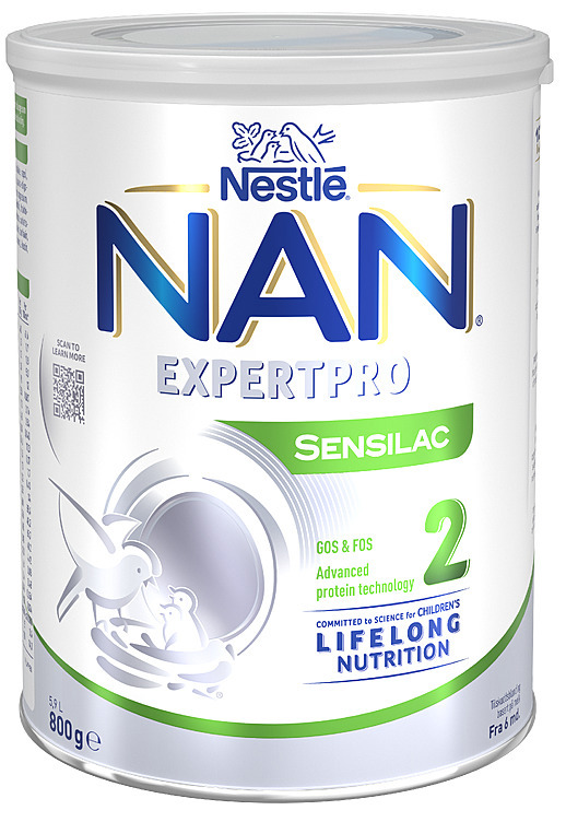 Nan sensilac 2 fra 6m  800g