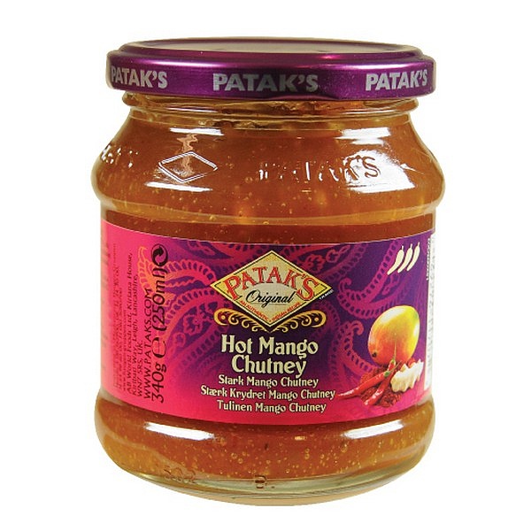 Hot mango chutney pataks   340g