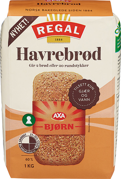 Brødmiks havre  1kg