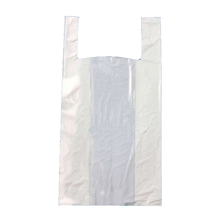 T-shirt bag u/print 30x17x60   500stk
