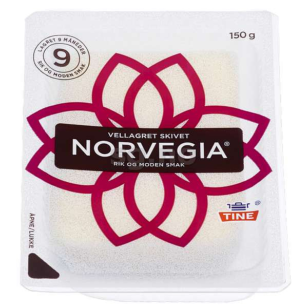 Norvegia vellag.i skiver   150g