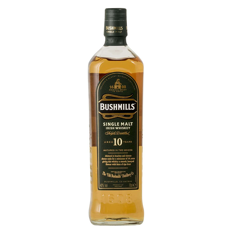 Bushmills 10 y.o.  40%  70cl