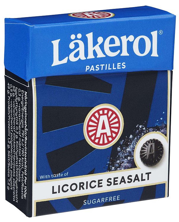 Läkerol seasalt 4-pack  t 100g