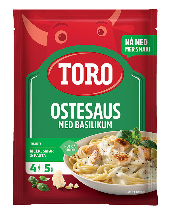 Pastasaus ost med basilikum  32g