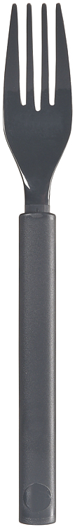 Gaffel granite gjenbrukbar 18cm m.grå  6stk