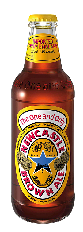 Newcastle brown ale  4,5%  24x33cl