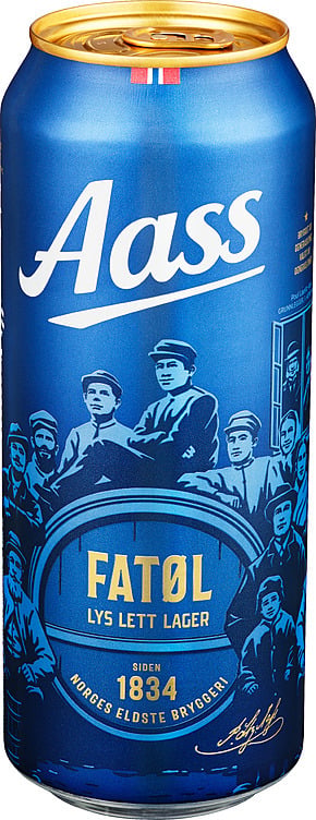 Aass fatøl bx  4,7%  24x50cl