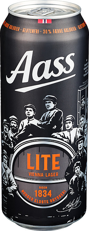 Aass lite vienna lager glutenfri bx  4,5%  24x50cl