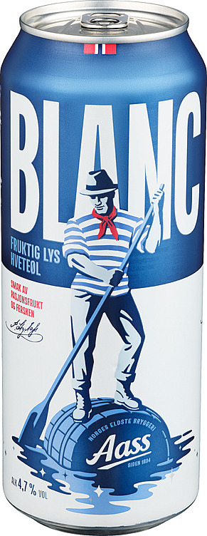 Aass blanc bx   4,7%   24x50cl