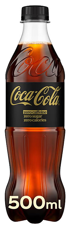 Coca-cola uten sukker koffeinfri pet  24x0,5l