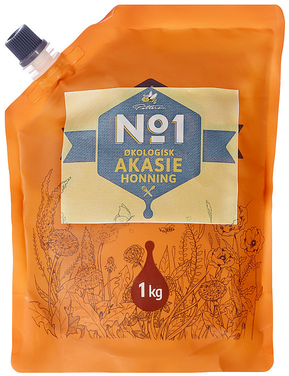 Akasiehonning no.1 økol.  1kg