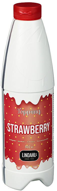 Jordbær topping  900ml