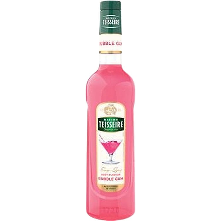 Mtsr bubble gum syrup   70cl