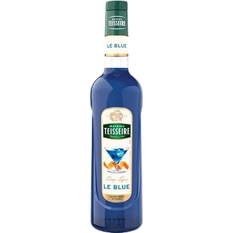 Mtsr le blue syrup   70cl