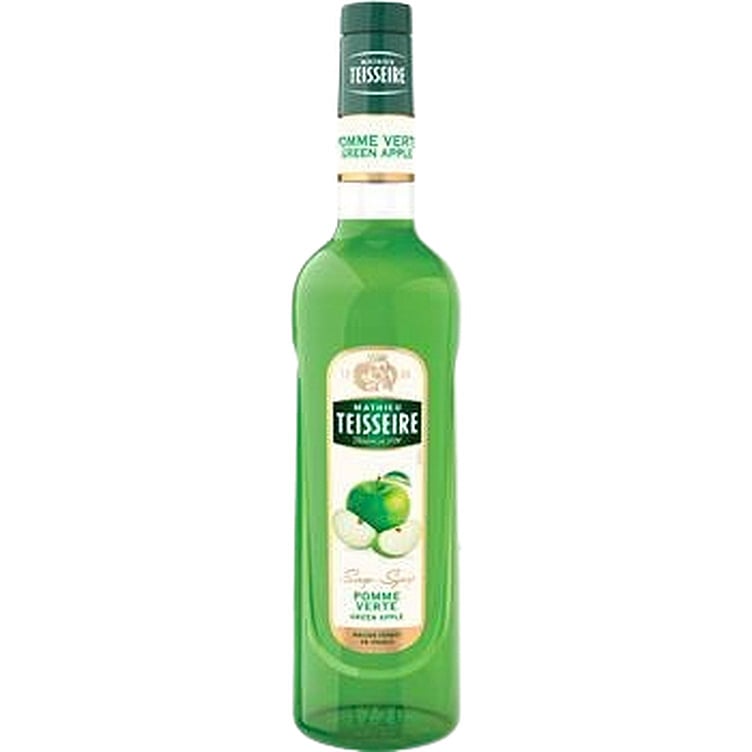 Mtsr green apple syrup   70cl