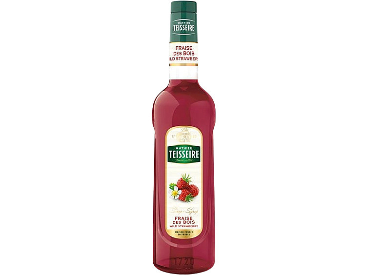 Mtsr wild strawberry syrup   70cl