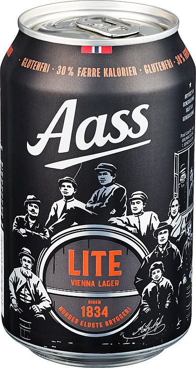 Aass lite vienna lager bx   4,5%   24x33cl