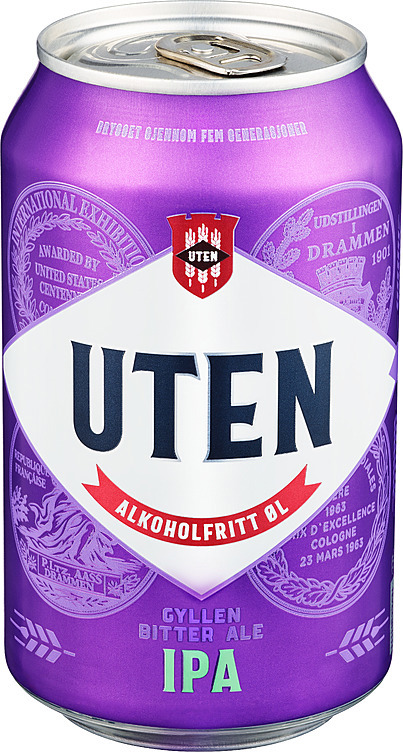 Aass uten ipa bx  24x33cl