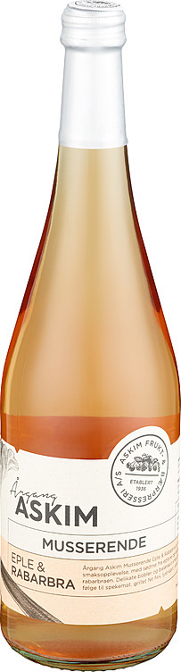 Årgang musserende eple og rabarbra  75cl
