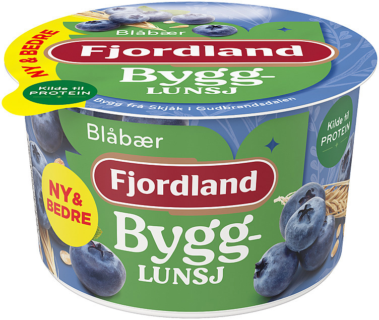 Pearl barley lunch w/blueberries      150g