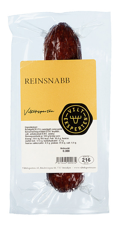 Reinsnabb speket  300g