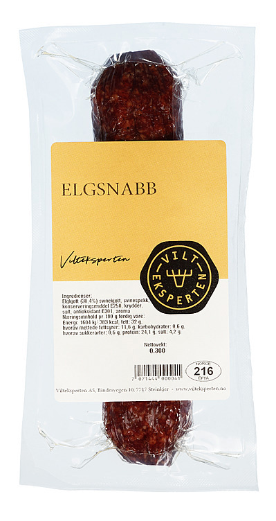 Elgsnabb speket  300g