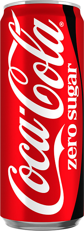 Coca-cola uten sukker boks 20x0,33l