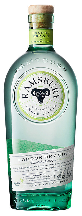 Ramsbury gin   40%   70cl