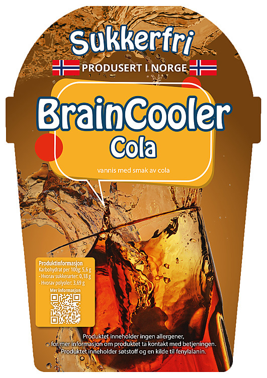 Sukkerfri slush cola     1l