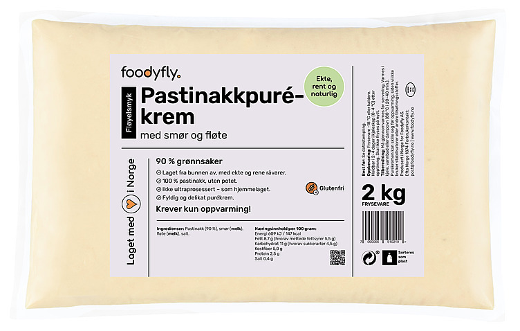 Pastinakkpurekrem  2kg