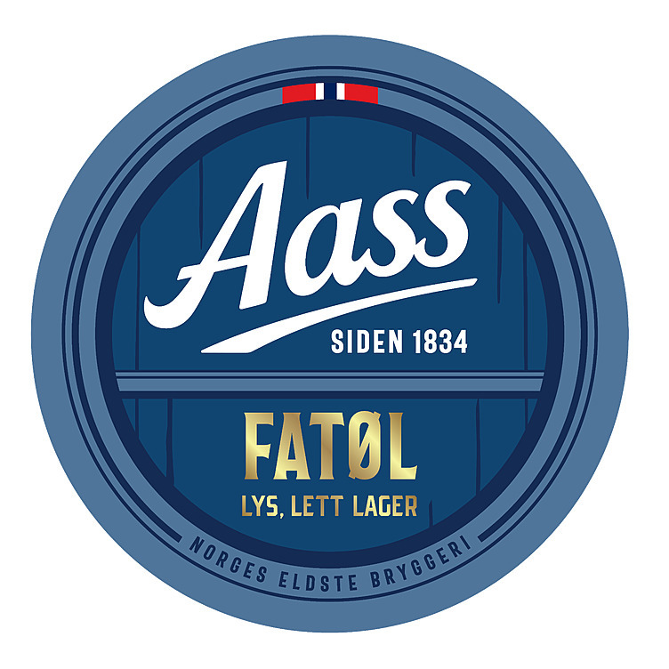 Aass fatøl stålfat  4,7%  20l