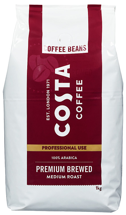 Costa kaffebønner medium  8x1kg