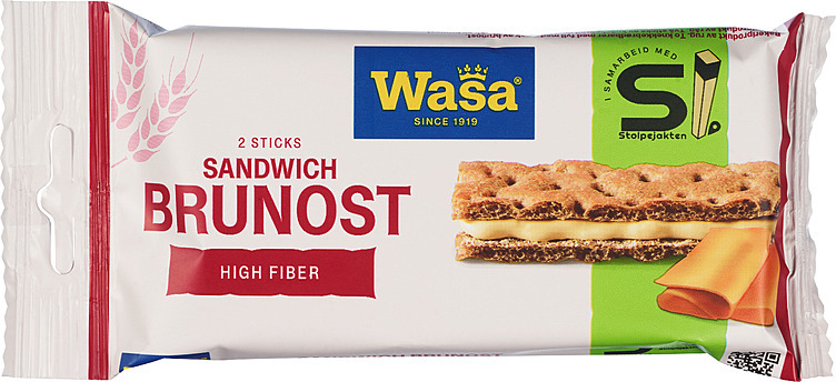 Wasa sandwich brunost   24x36g