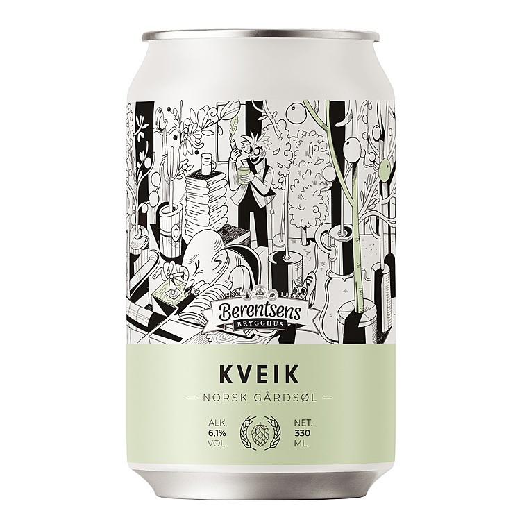 Berentsens kveik   6,1%   24x33cl bx
