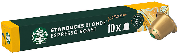 Starbucks blonde espresso  x10 53g
