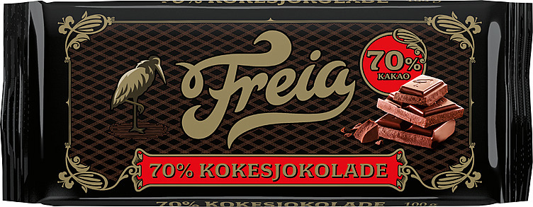 Kokesjokolade 70% 100g