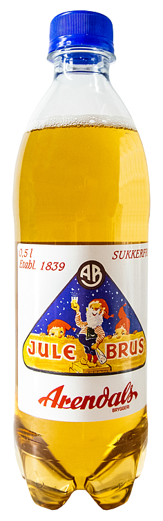 Arendals julebrus sukkerfri  24x0,5l