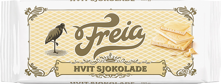 Hvit sjokolade  90g