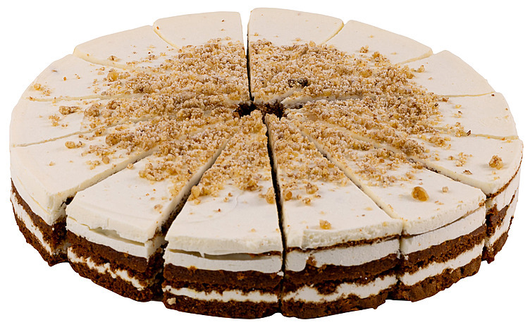 Carrot cake with walnuts boxed  1300g  pce