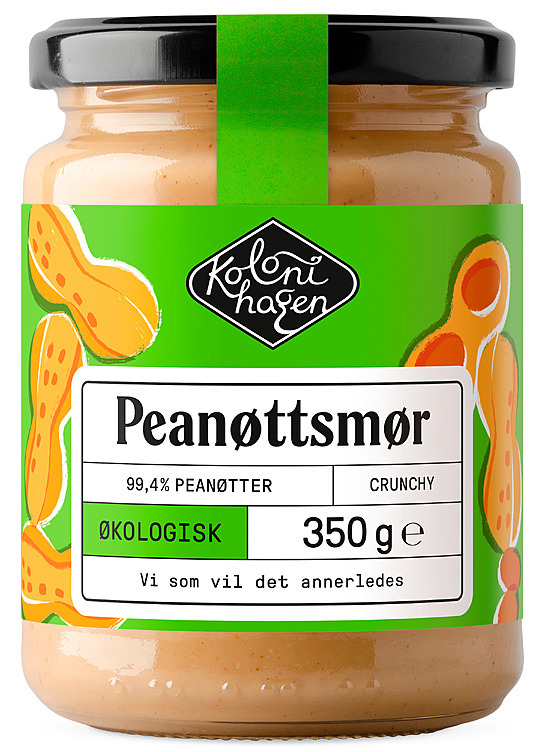Peanøttsmør økologisk   350g