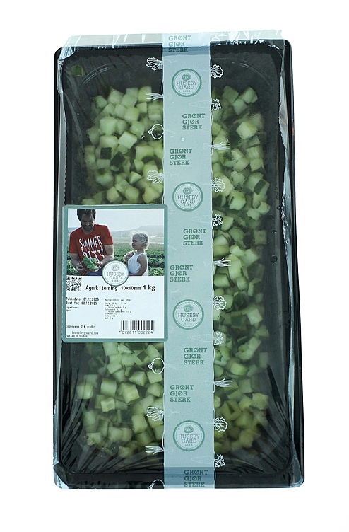 Agurk terning 1kg   pk