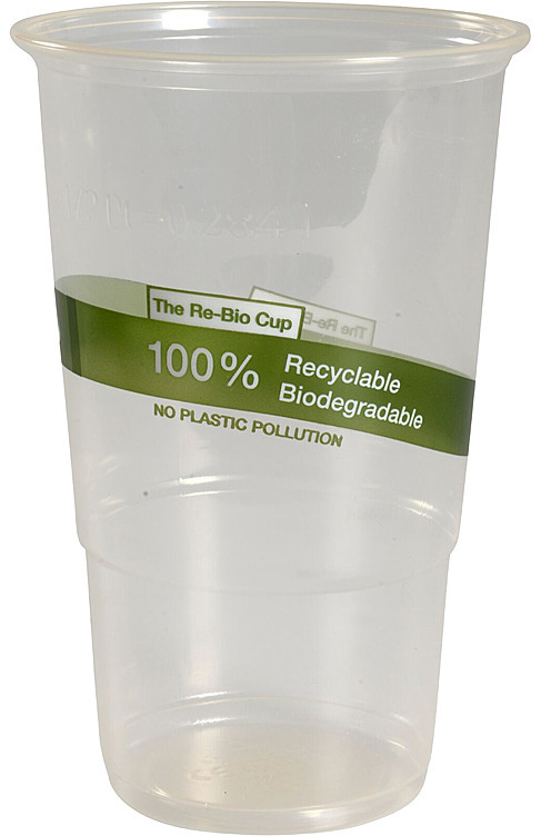 Drikkeglass klar 30cl re-bio pp  50stk