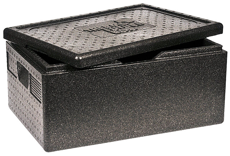 Termoboks sort 39l 1-roms 1/1gn  4stk
